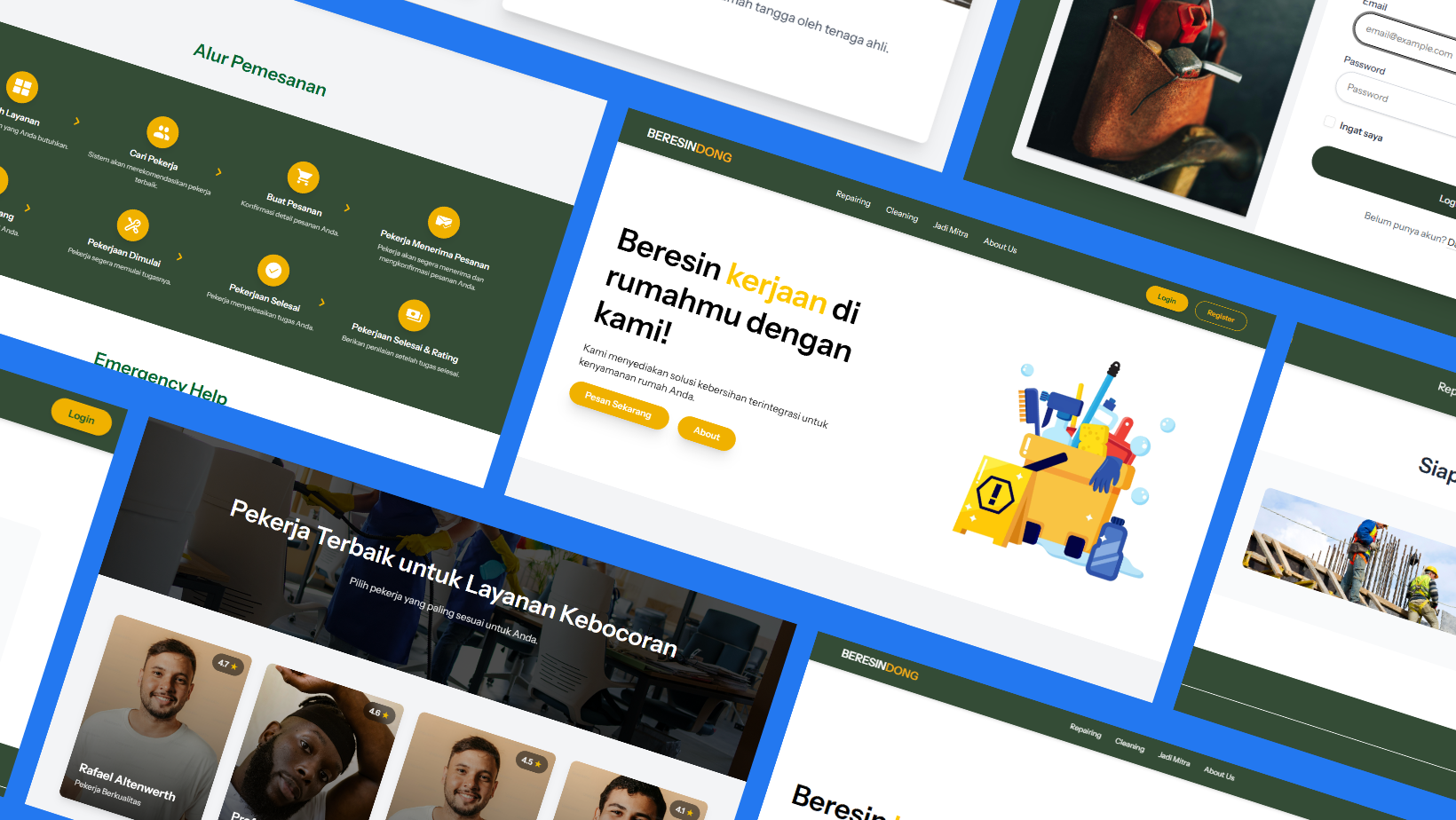 BeresinDong - Home Service Platform