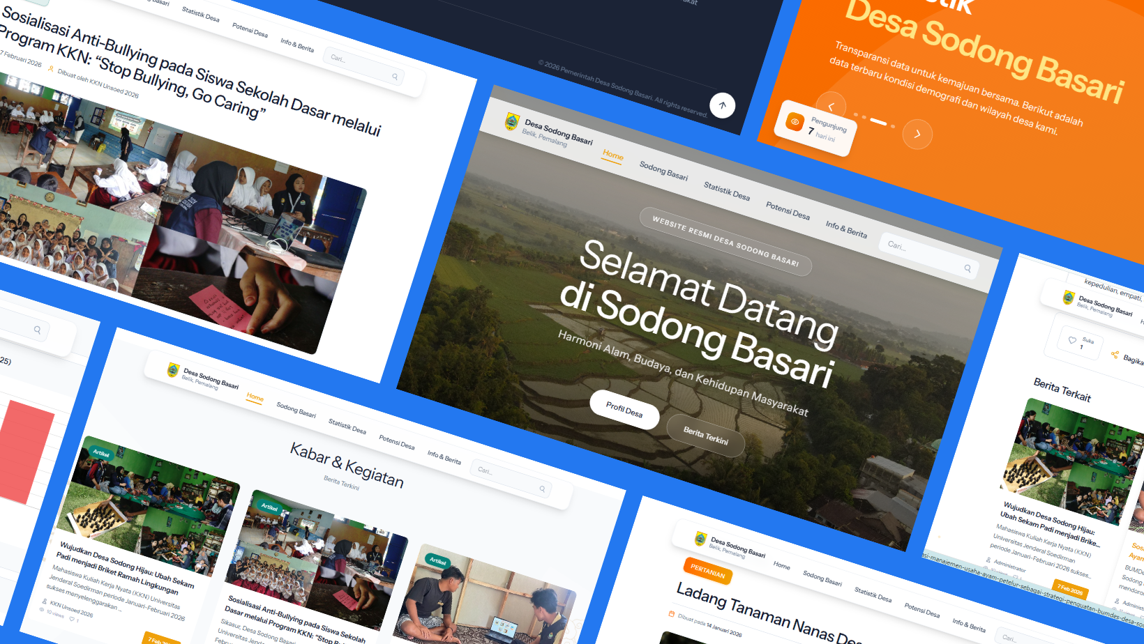 Website Desa Sodong Basari - Pemalang